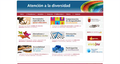 Desktop Screenshot of diversidad.murciaeduca.es